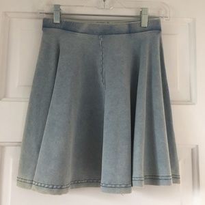 NWT Topshop blue skater skirt